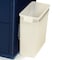 Harloff Three Gallon Plastic Waste Container for M-Series or A-Series Medical Carts, Direct Mount WASTE3GALDM - alternate 2